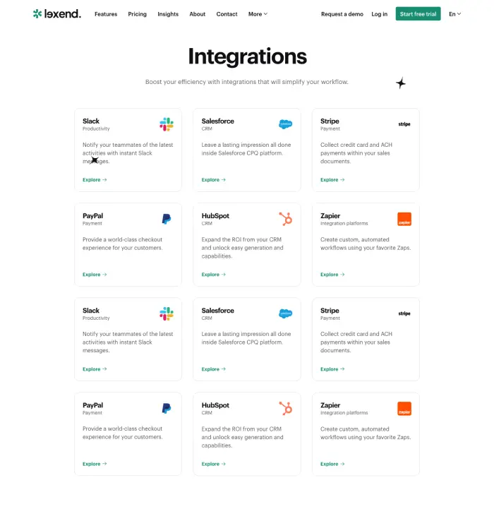 Integrations